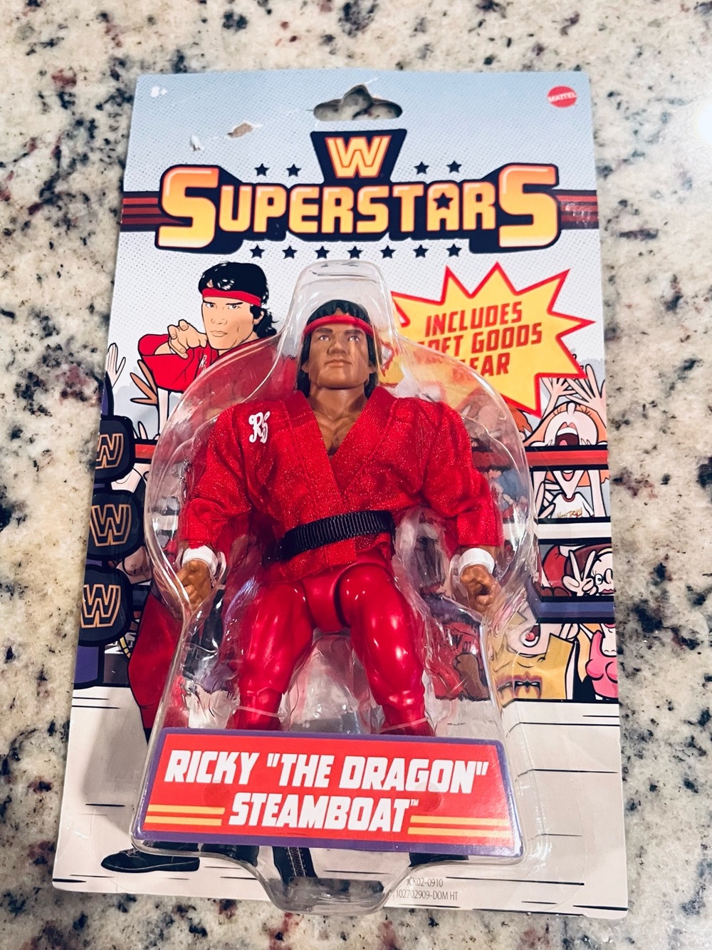 WWE Mattel Ricky "The Dragon" Steamboat Action Figure